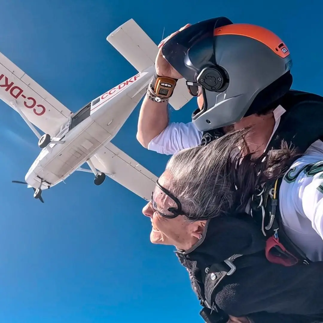 Salto tándem desde 4000 mts